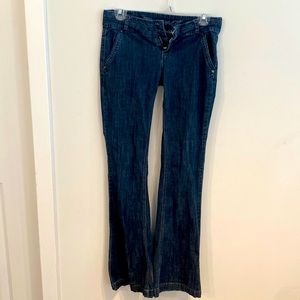 Papaya Dark Blue Boot Cut Jeans
